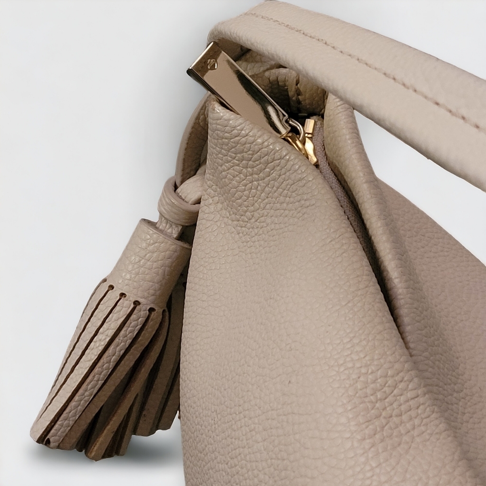 Kate Spade Orchard street Natalya hobo bag soft taupe pebbled leather - Picture 8 of 15